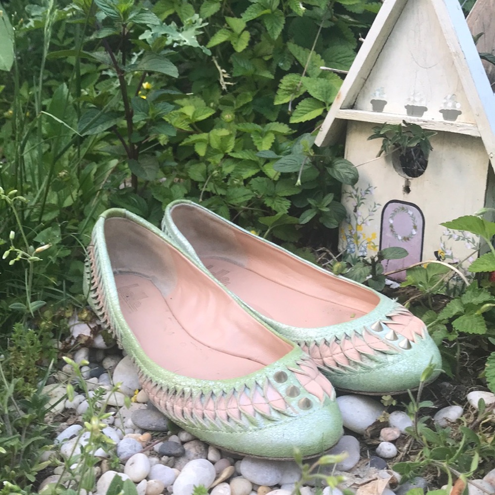 Belle ballet flat slipper shoe size 8